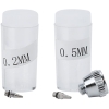 Zestaw systemu Airbrushing 0,2 mm/0,3 mm/0,5 mm [13090000352]